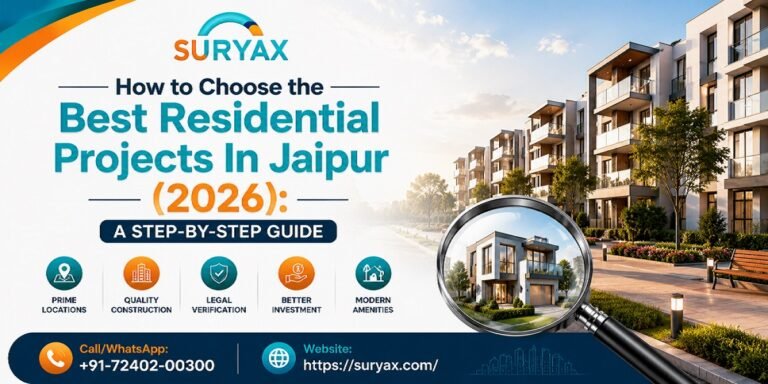 How to Choose the Right Residential Projects In Jaipur