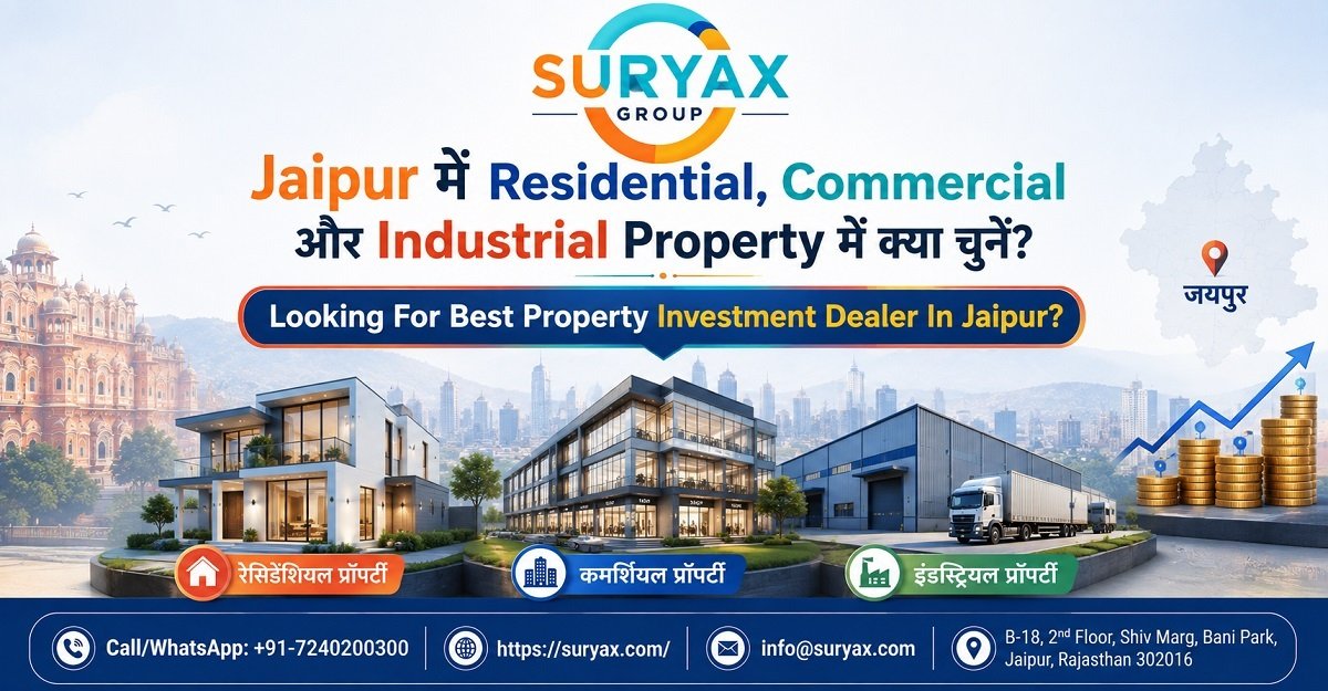 Jaipur-में-Residential- Commercial-और- Industrial-Property-में-क्या-चुनें