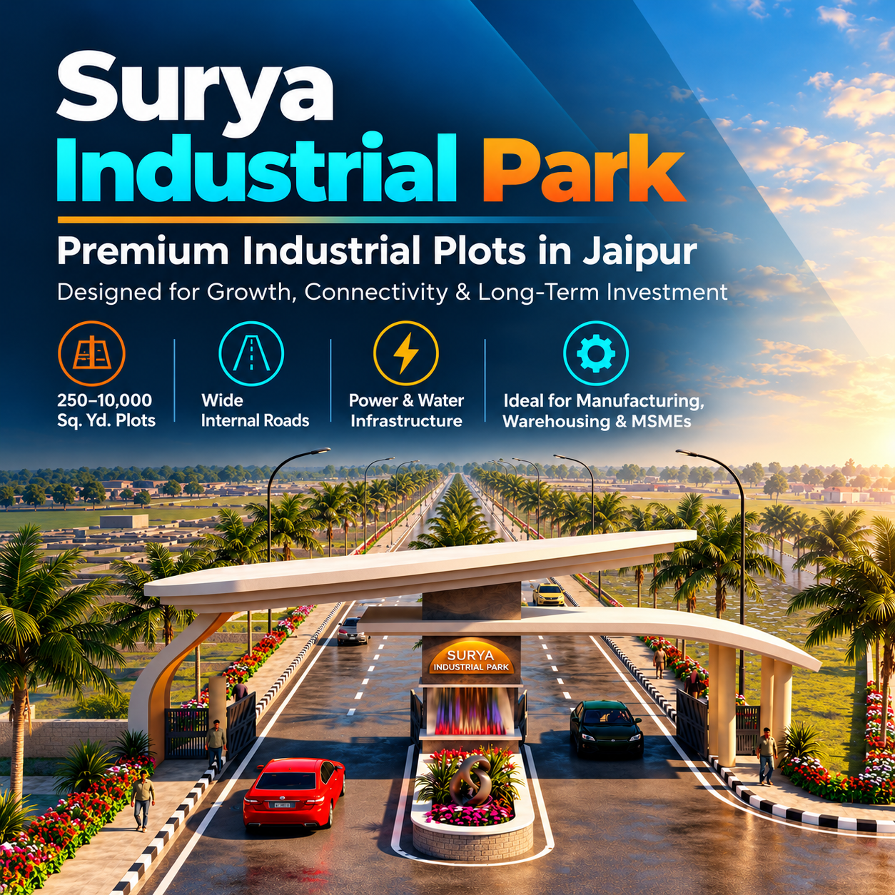 Surya Industrial Park Entrance