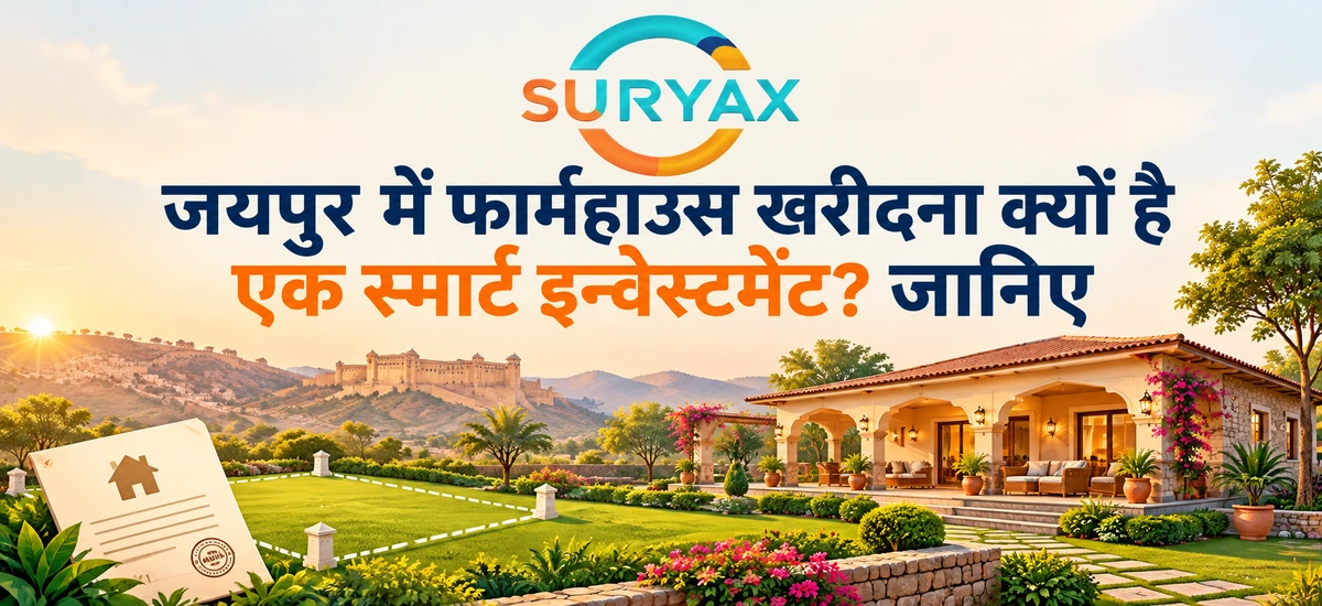 जयपुर में फार्महाउस खरीदना क्यों है एक स्मार्ट इन्वेस्टमेंट? जानिए